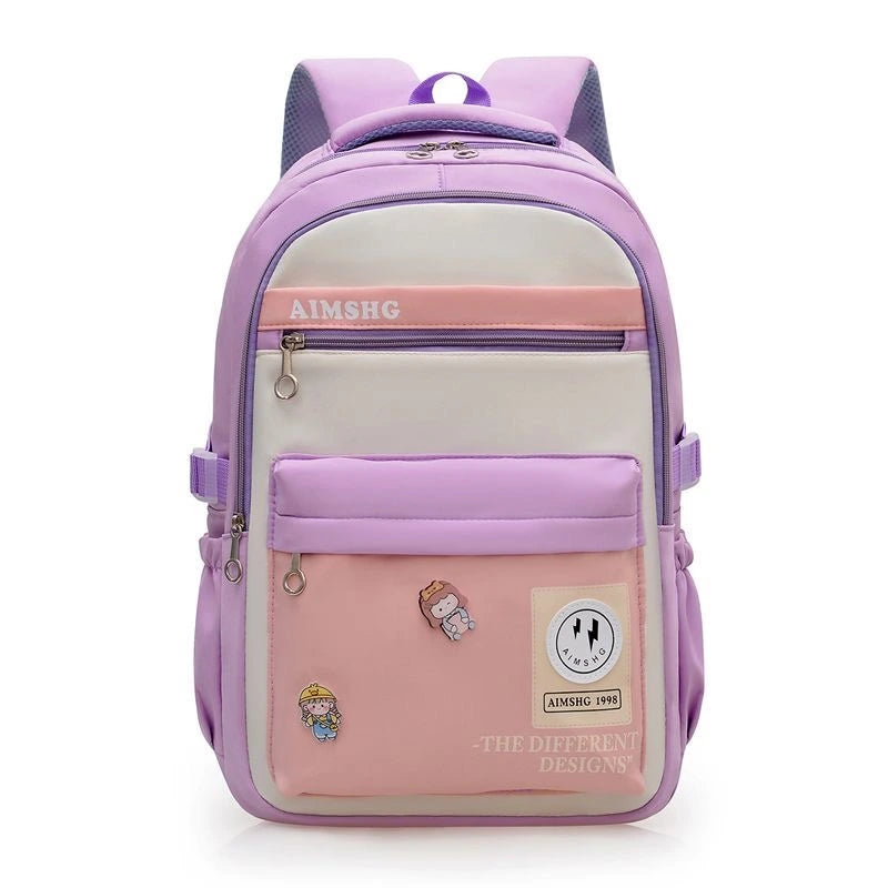 AIMSHG Korean Style Girls Casual School backpack