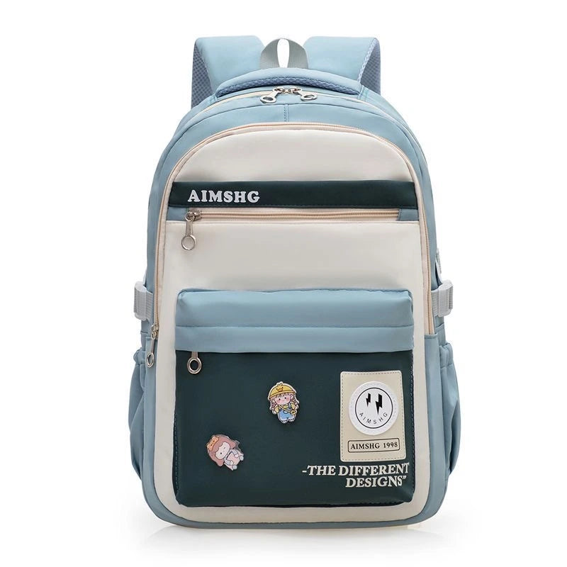 AIMSHG Korean Style Girls Casual School backpack
