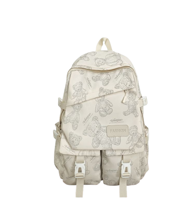 Cloud Puffer Aesthetic Backpack