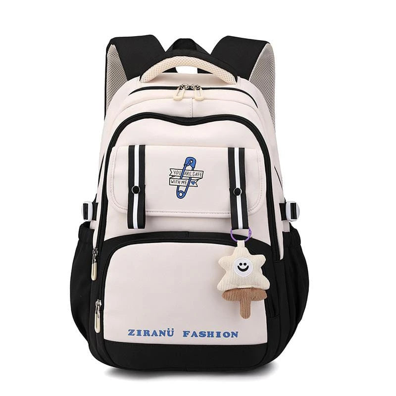 Ziranu Fashion Student Laptop Travel Backpack