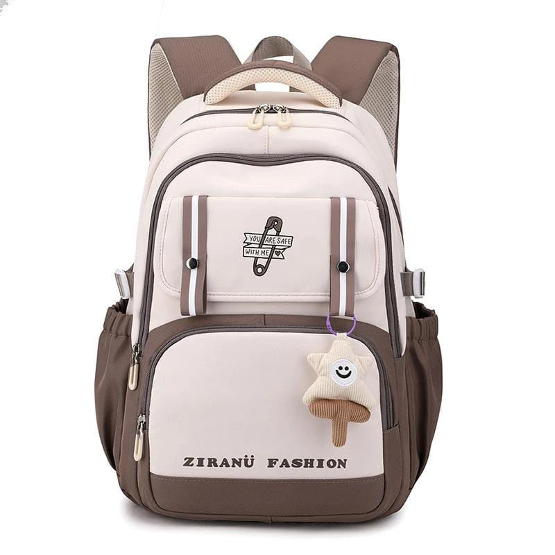 Ziranu Fashion Student Laptop Travel Backpack