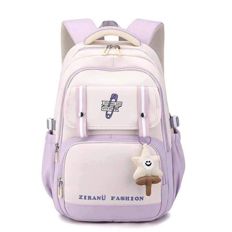 Ziranu Fashion Student Laptop Travel Backpack